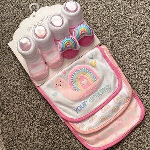 5 piece Bib and Socks Set